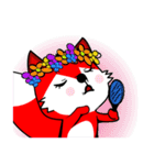 害赤いキツネ（個別スタンプ：19）