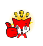 害赤いキツネ（個別スタンプ：23）
