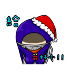 Follow Ninja TACO spend Christmas（個別スタンプ：7）