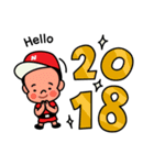 Happy new year Character MIX（個別スタンプ：1）