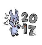 Happy new year Character MIX（個別スタンプ：2）