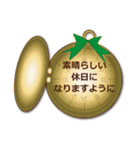 Christmas and New Year holidays pendant（個別スタンプ：34）