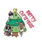 Christmas And New Year With Cats TWN（個別スタンプ：4）