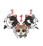 Christmas And New Year With Cats TWN（個別スタンプ：6）
