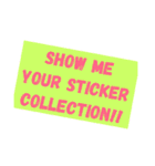 Sticker Collector（個別スタンプ：20）