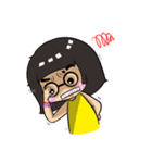 glasses sweet heart（個別スタンプ：10）