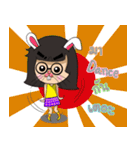 glasses sweet heart（個別スタンプ：15）