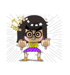 glasses sweet heart（個別スタンプ：24）