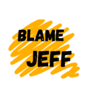 Blame Jeff（個別スタンプ：20）