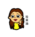 Abby painted the world - daily life（個別スタンプ：4）