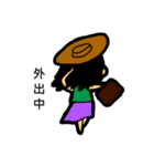 Abby painted the world - daily life（個別スタンプ：8）