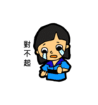 Abby painted the world - daily life（個別スタンプ：34）