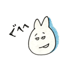 耳の短いうさぎスタンプ（個別スタンプ：7）