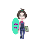 The Working Girl（個別スタンプ：10）