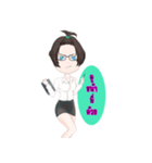 The Working Girl（個別スタンプ：12）
