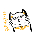 みっつ猫のスタンプ（個別スタンプ：6）