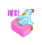 二羽鳥のクリスマス生活（個別スタンプ：14）