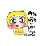 Ha Ha！！ My name is Lana..^^（個別スタンプ：4）