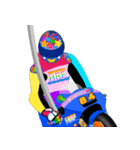 Moto Race Rainbow-colored Riders 84 @02（個別スタンプ：5）