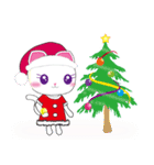 Small flower press Merry Christmas（個別スタンプ：8）