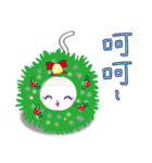 Small flower press Merry Christmas（個別スタンプ：12）