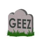 Gravestone Slang（個別スタンプ：18）