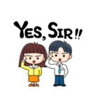 MEI ＆ DIDI - in the Office（個別スタンプ：1）