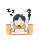 MEI ＆ DIDI - in the Office（個別スタンプ：8）