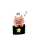 happy cute pig（個別スタンプ：5）