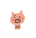 happy cute pig（個別スタンプ：9）