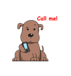 Brown doggy（個別スタンプ：2）