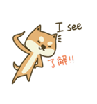 Shiba Inu (Shiba-Dog) Little Butt 9（個別スタンプ：24）