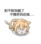 orange cat ！（個別スタンプ：2）