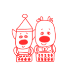 Christmas Misanthrope Big Nose（個別スタンプ：36）