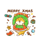 Merry Shiba ＆ Many Trees（個別スタンプ：13）