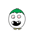 Green headed egg（個別スタンプ：21）