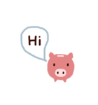 Kikki Piggy Bank（個別スタンプ：1）