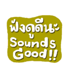 Colorful Handwriting Thai-Eng (SET2)（個別スタンプ：22）