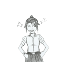 Thai Girl Ver.1（個別スタンプ：12）