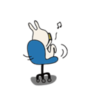 Lazy Rabbit Lemon（個別スタンプ：27）