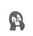 The lazy penguin（個別スタンプ：1）