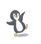 The lazy penguin（個別スタンプ：3）