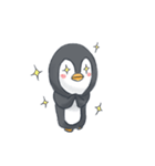 The lazy penguin（個別スタンプ：10）