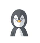 The lazy penguin（個別スタンプ：12）