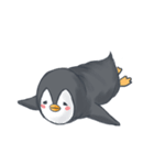 The lazy penguin（個別スタンプ：13）