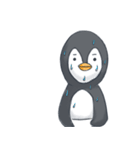 The lazy penguin（個別スタンプ：15）