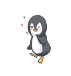 The lazy penguin（個別スタンプ：16）