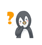 The lazy penguin（個別スタンプ：18）