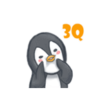 The lazy penguin（個別スタンプ：24）