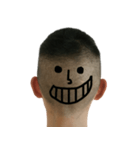 Skin head man（個別スタンプ：7）